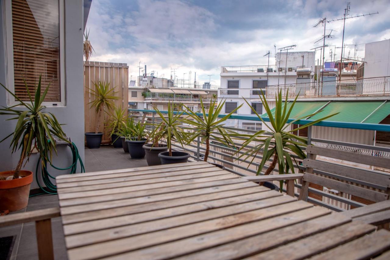 Myron Apartments Athen Exterior foto
